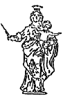 Zeichnung der Marienstatue