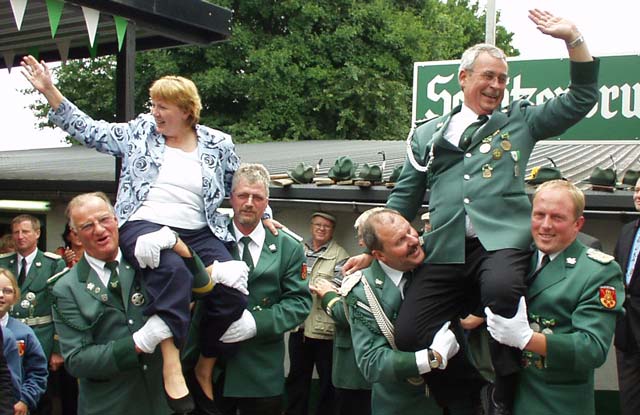 Foto vom K&ouml;nigspaar Silvia und Uwe Pogoda