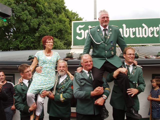 Foto vom K&ouml;nigspaar Margit und Manfred Lingat