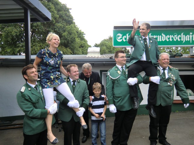 Foto vom K&ouml;nigspaar