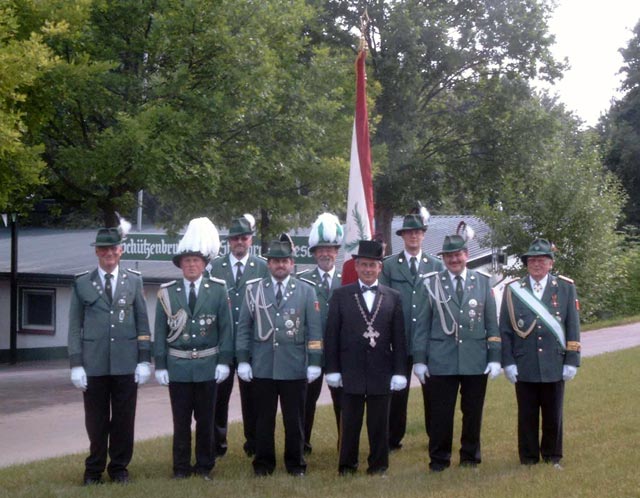 Foto vom K&ouml;nig mit Vorstand